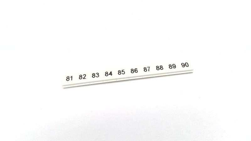 ZBF 5 LGS:FORTL.ZAHLEN 81-90 by PHOENIX CONTACT