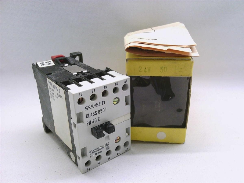 SCHNEIDER ELECTRIC 8501-PH40E-24-28V-50/60HZ