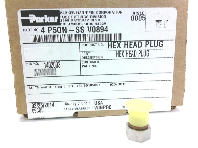 PARKER 4-P5ON-SS-V0894
