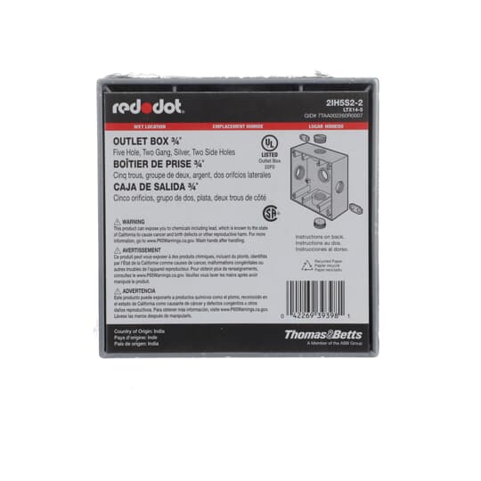 ABB THOMAS & BETTS 2IH5S2-2