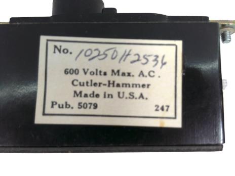 EATON CORPORATION 10250H2536