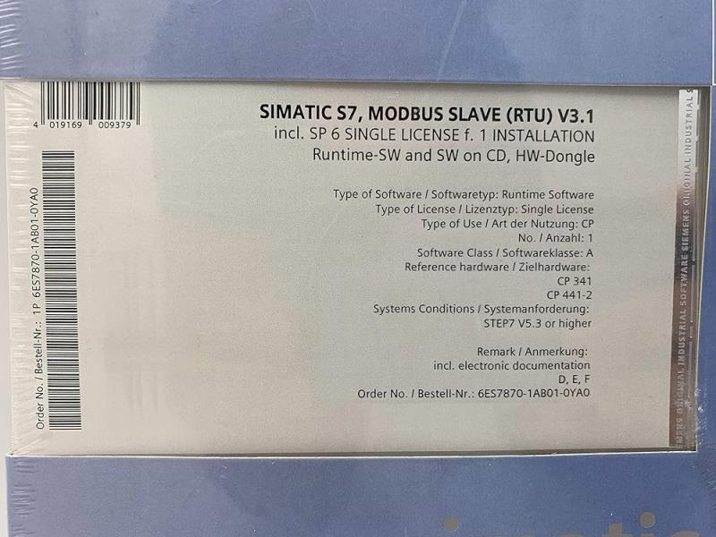 SIEMENS 6ES78701AB010YA0