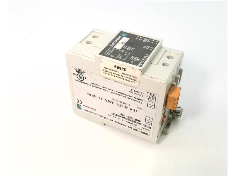 INVENSYS TE10S 16A/480V/LGC/ENG/PLF/NOFUSE/-//00
