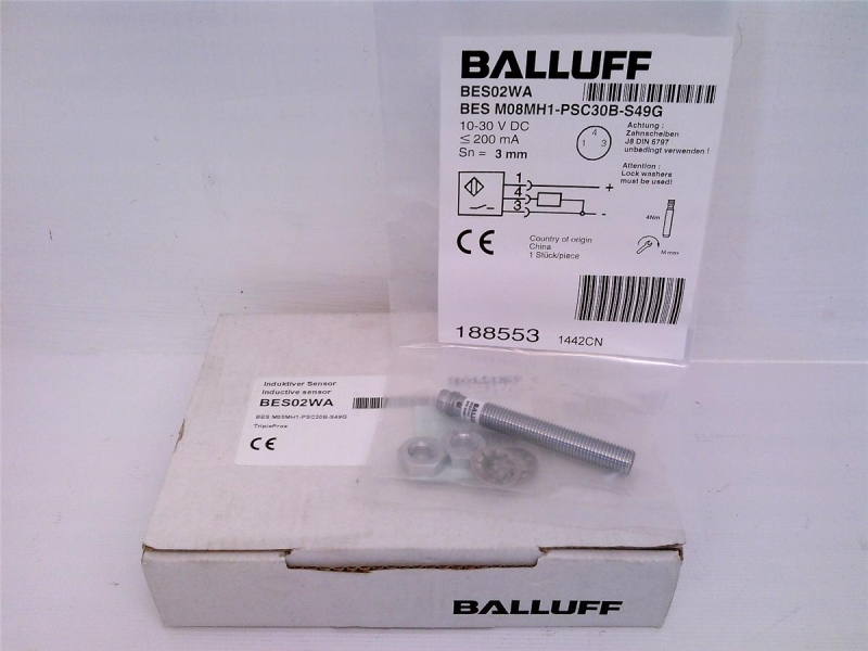 BALLUFF BES M08MH1-PSC30B-S49G