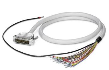 CABLE-D-37SUB/M/OE/0,25/S/2,0M by PHOENIX CONTACT