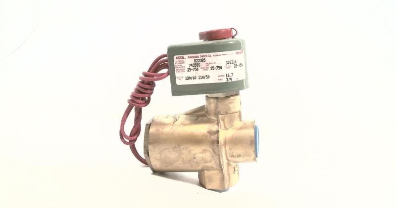 ASCO 8223B5-AC120/60HZ/110/50HZ