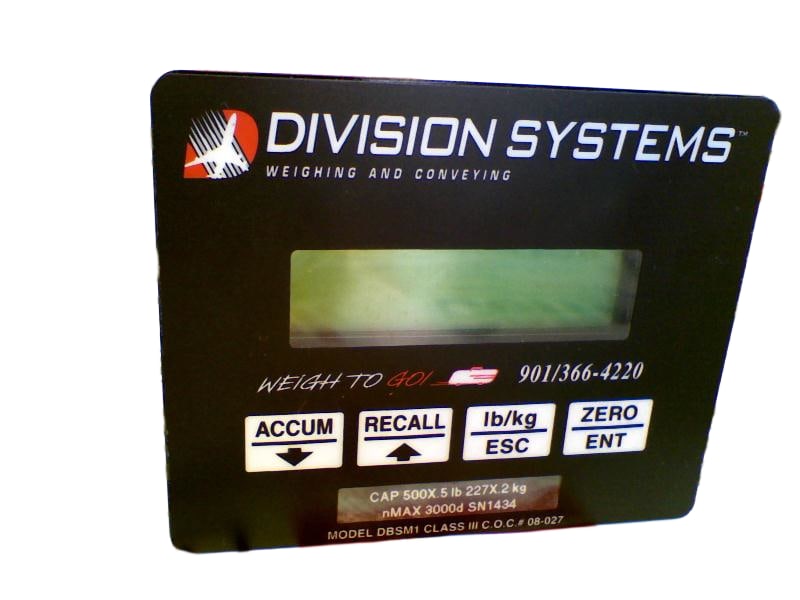 DIVISION SYSTEMS DBSM1