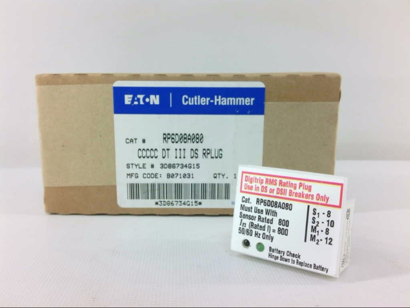 EATON CORPORATION RP6D08A080