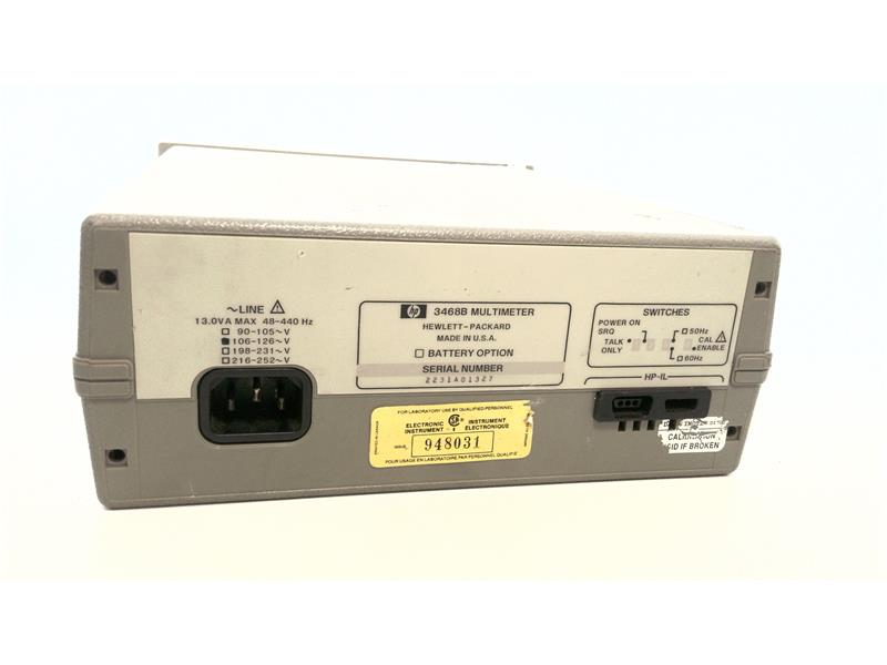 KEYSIGHT TECHNOLOGIES 3468B