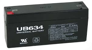 NATIONAL BATTERY UB6-3.4