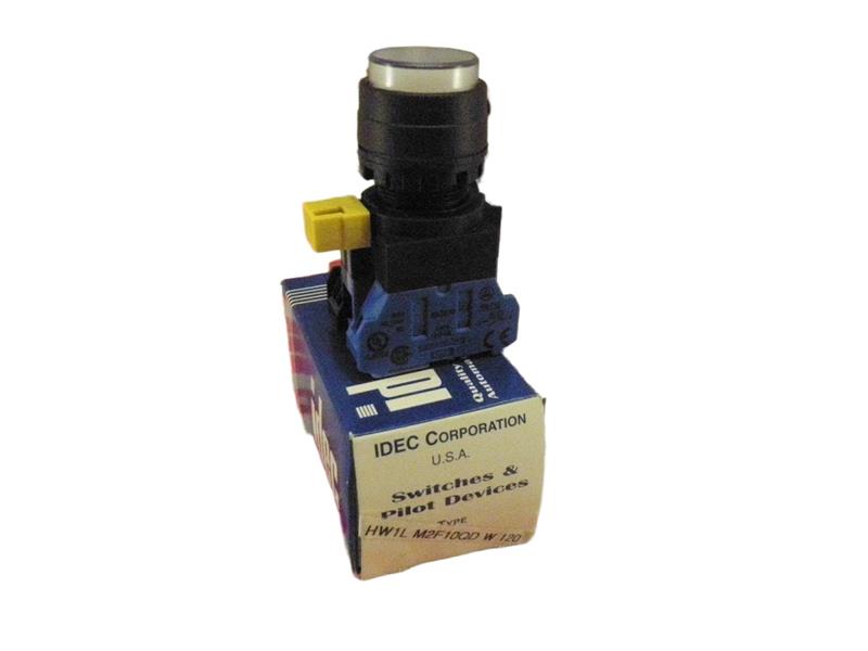 IDEC HW1L-M2F10QD-W-120V