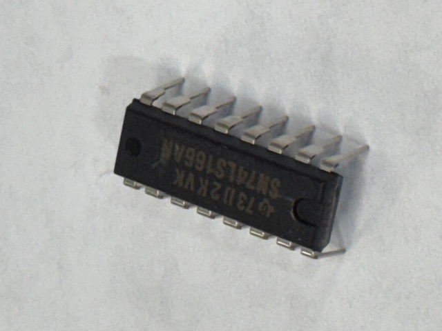 TEXAS INSTRUMENTS SEMI SN74LS166AN