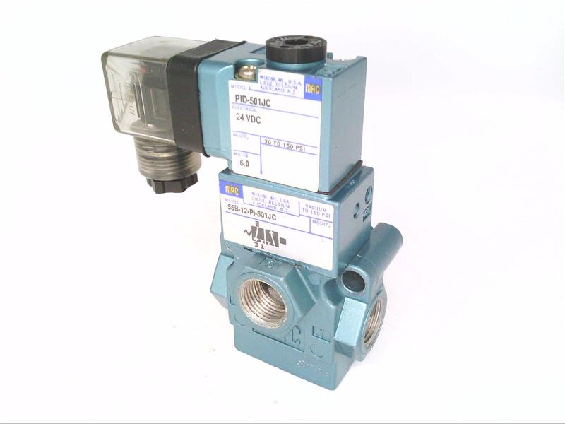 MAC VALVES INC 55B-12-PI-501JC