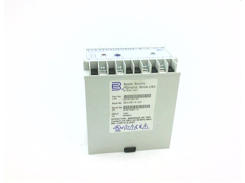 BASLER ELECTRIC BE3-25-1A1N4