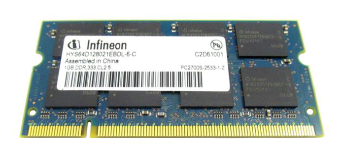 INFINEON HYS64D128021EBDL-6-D