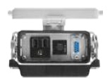 MENCOM DP1-RJ45-USB-AFAF-24