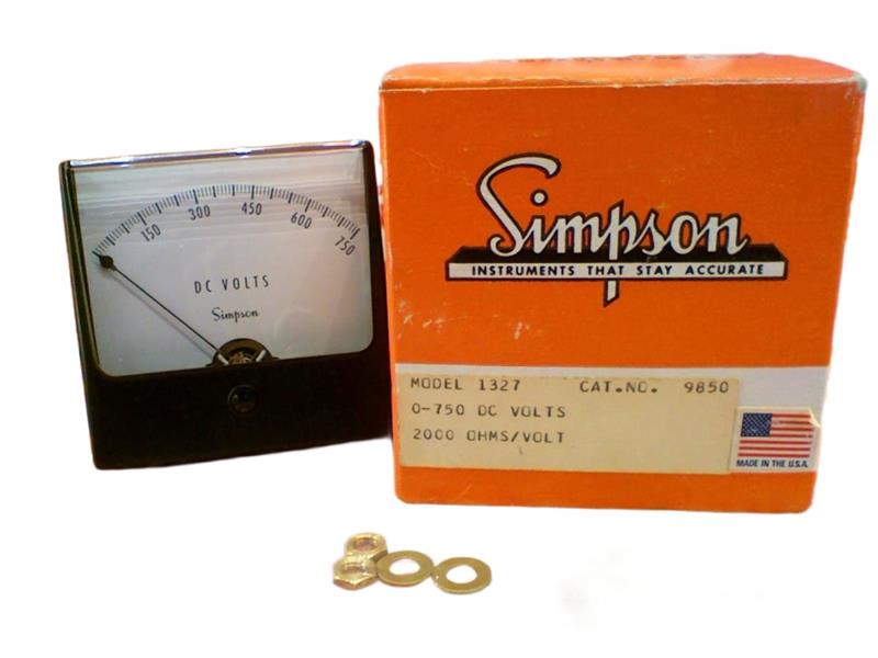 SIMPSON 9850-0-750-VDC
