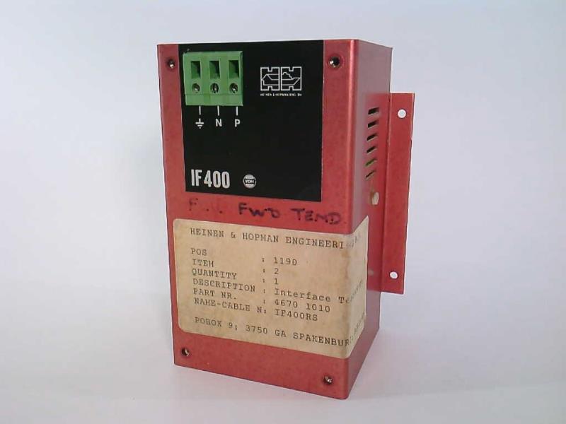 HEINEN & HOPMAN 4670-1010