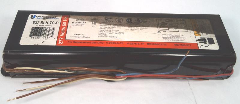 UNIVERSAL LIGHTING TECHNOLOGY 827-SLH-TC-P-000I