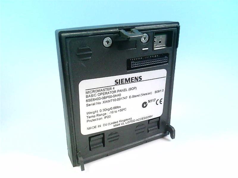 SIEMENS 6SE6400-0BP00-0AA0