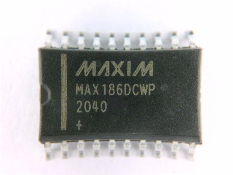 MAXIM INTEGRATED PRODUCTS MAX186DCWP+