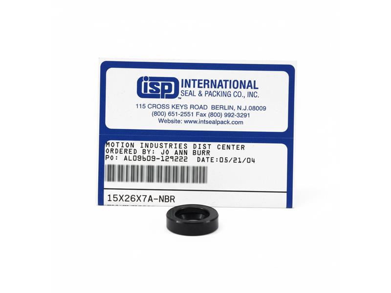 INTERNATIONAL SEAL & PACKING 15X26X7A-NBR
