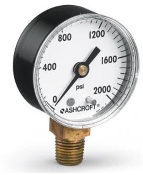 ASHCROFT 25W1005-H-02L-XSF7F 0-160