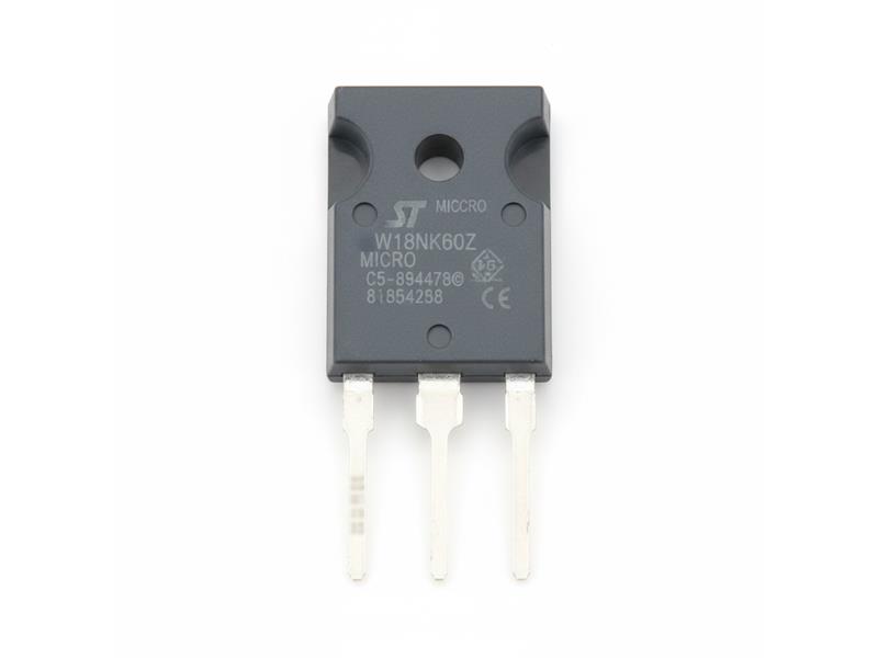 ST MICRO STW18NK60Z