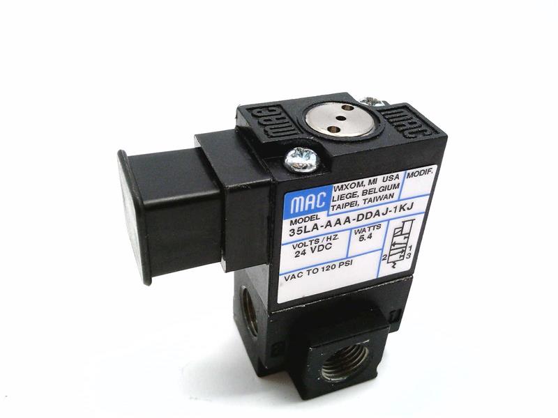 MAC VALVES INC 35LA-AAA-DDAJ-1KJ