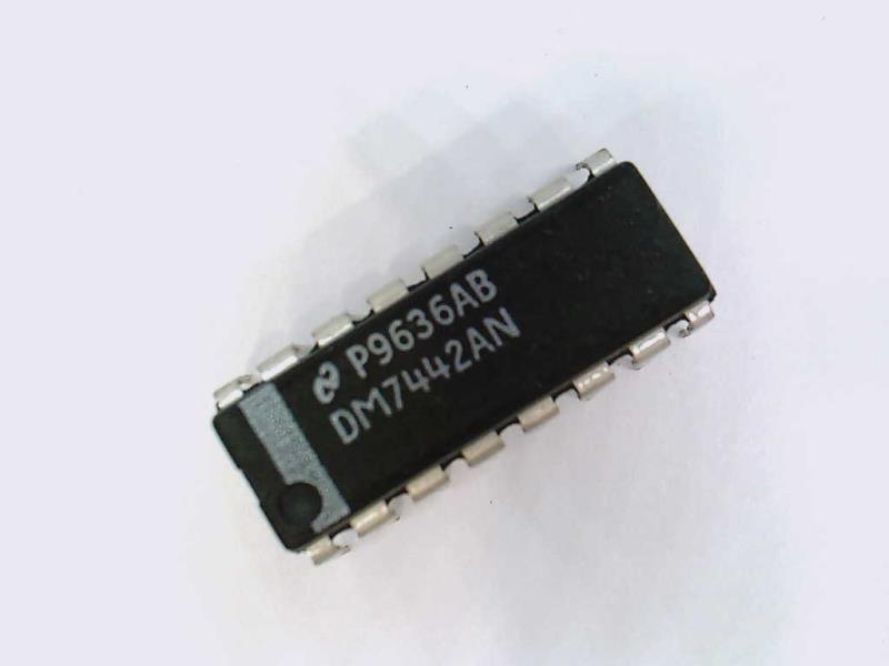 NATIONAL SEMICONDUCTOR DM7442AN