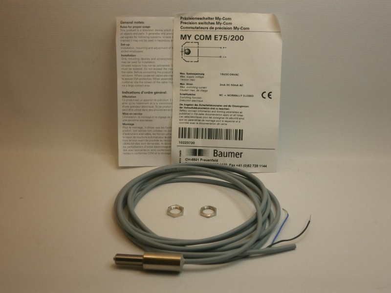 MY COM E75/200 by BAUMER ELECTRIC