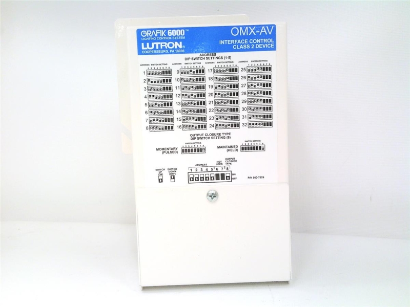 LUTRON OMX-AV-NP