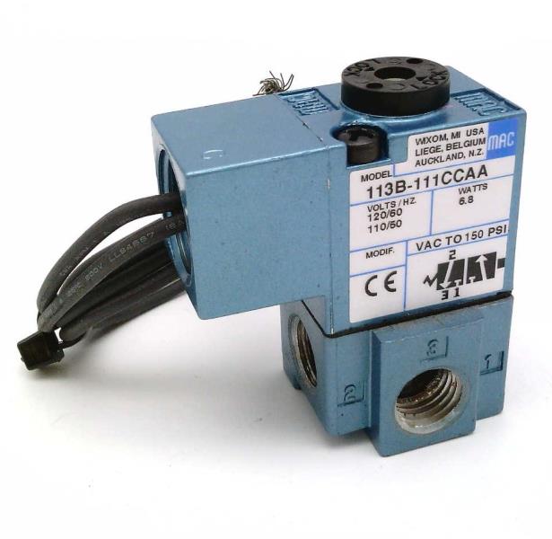 MAC VALVES INC 113B-111CCAA