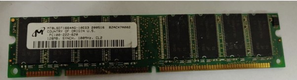 MICRON TECHNOLOGY INC MT8LSDT1664AG-10EG3