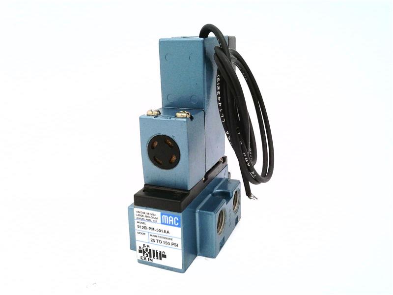 MAC VALVES INC 912B-PM-591AA
