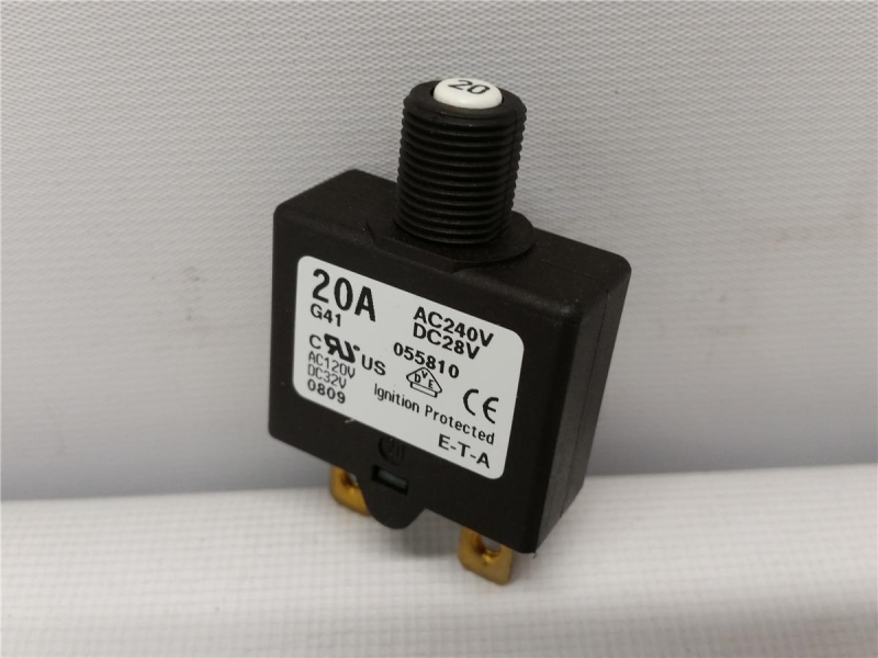 E-T-A CIRCUIT BREAKERS 1658-G41-00-S80-055810-20A