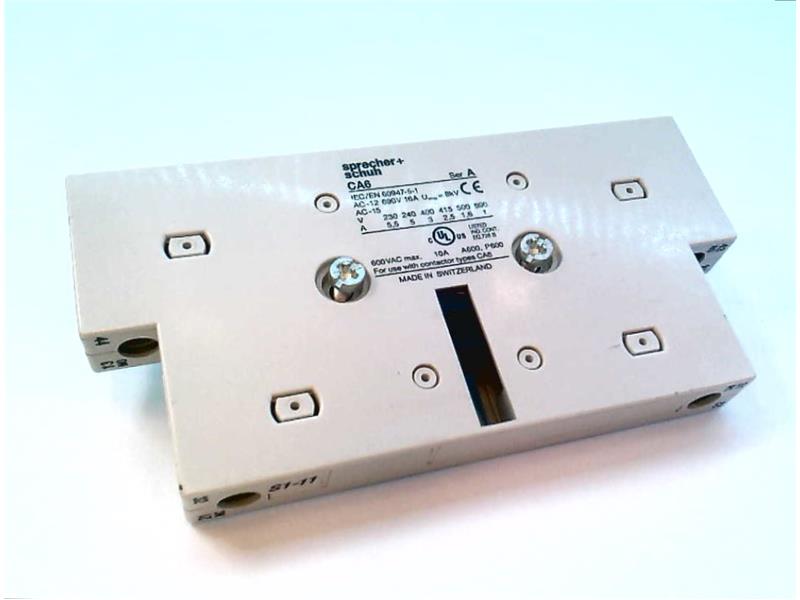 SPRECHER & SCHUH CA6-S1-11