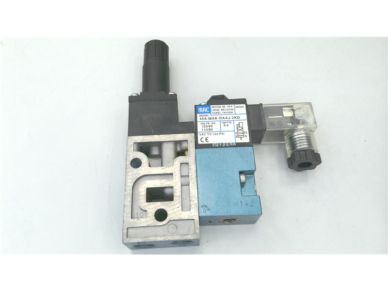 MAC VALVES INC 45A-MAK-DAAJ-2KD