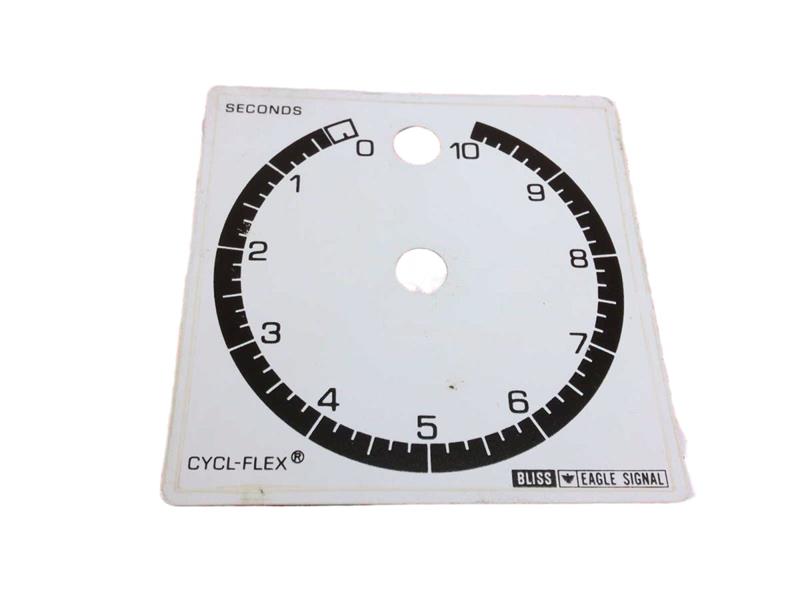 HP5-FACEPLATE-10S-BLK/WHT by DANAHER CONTROLS