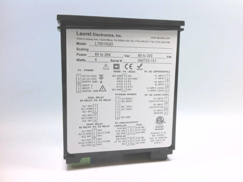 LAUREL ELECTRONICS L70015QD