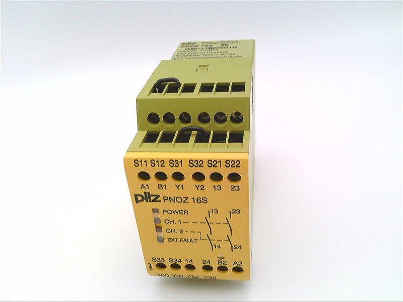 PILZ PNOZ16S-120VAC-24VDC-2N/O-2SO