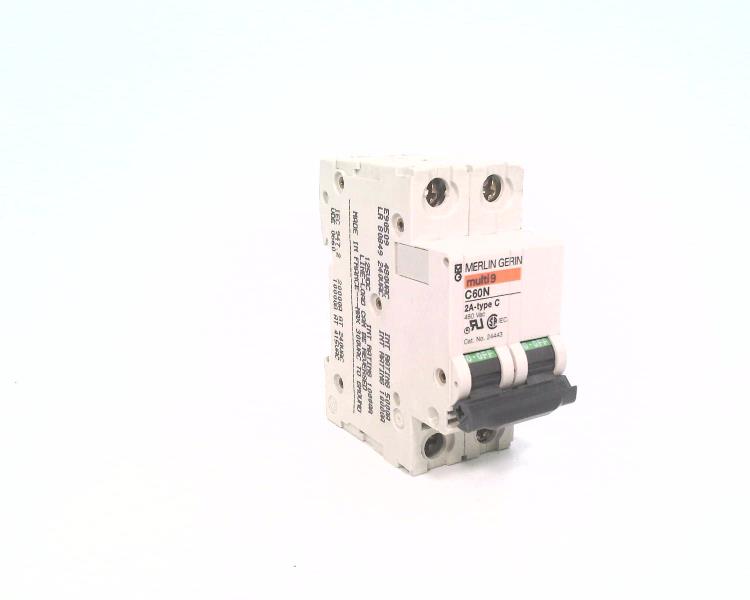 SCHNEIDER ELECTRIC C60N-2P-2A-C
