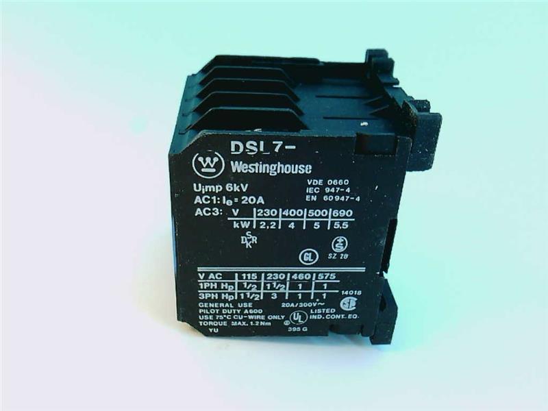 WESTINGHOUSE DSL7-10-480V