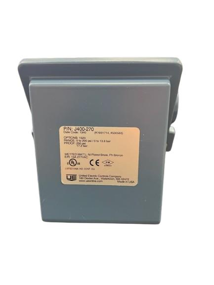 UNITED ELECTRIC J400-270-1520