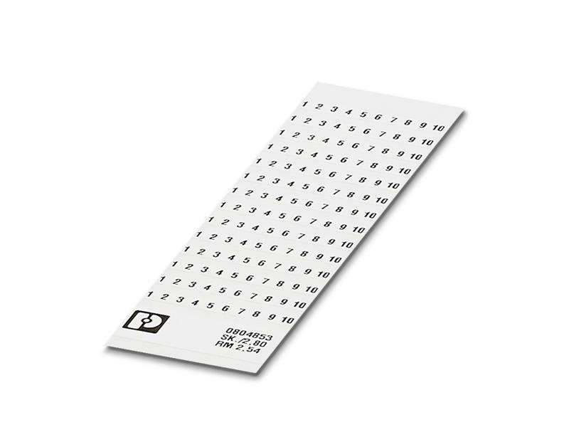 PHOENIX CONTACT SK 2,54/2,8:FORTL.ZAHLEN 71-80