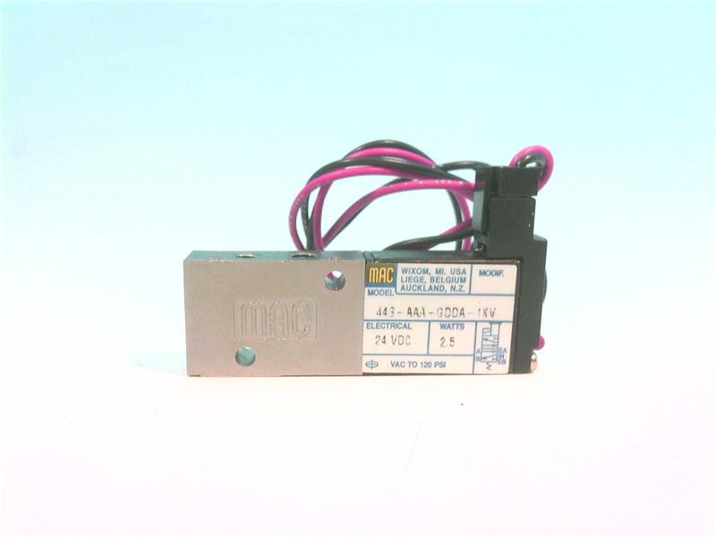 MAC VALVES INC 44B-AAA-GDDA-1KV