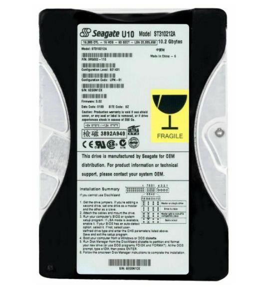 SEAGATE ST310212A
