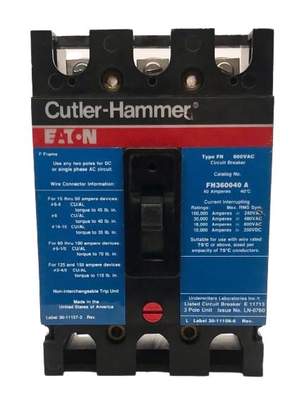 FH360040A by EATON CORPORATION