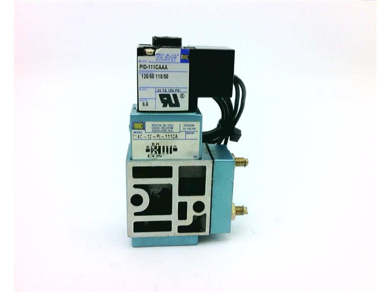 MAC VALVES INC 714C-12-PI-111CA