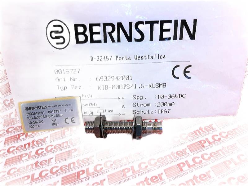 KIB-M08PS/1.5-KLSM8 by BERNSTEIN AG